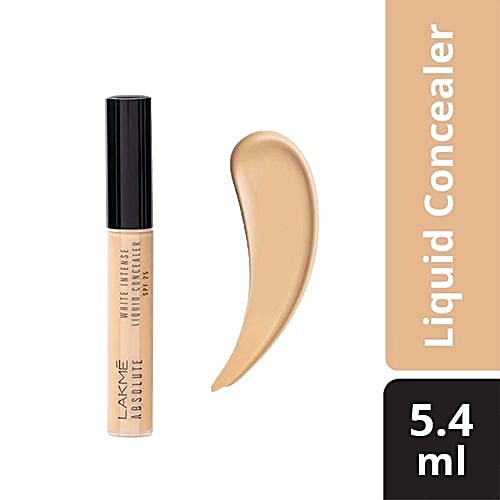 Lakme Liquid Concealer - Absolute White, Intense, 5.4 ml Golden Medium 