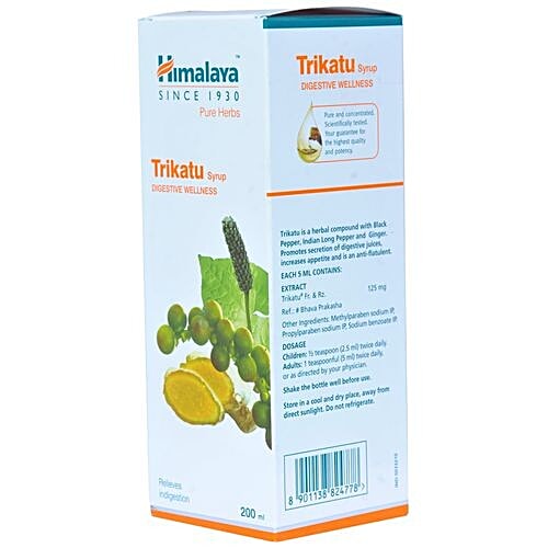 Himalaya Wellness Syrup -Trikatu, 200 ml  Digestive Wellness