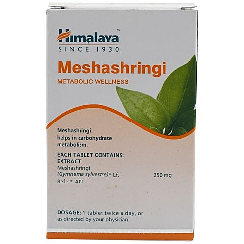 Himalaya Wellness Tablets - Meshashringi, 60 Tablets  Metabolic Wellness