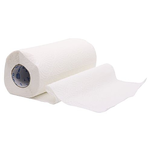 BB Home Kitchen Towel 2 Ply - 100% Virgin Pulp/Paper, 60 pulls (Pack of 4) 