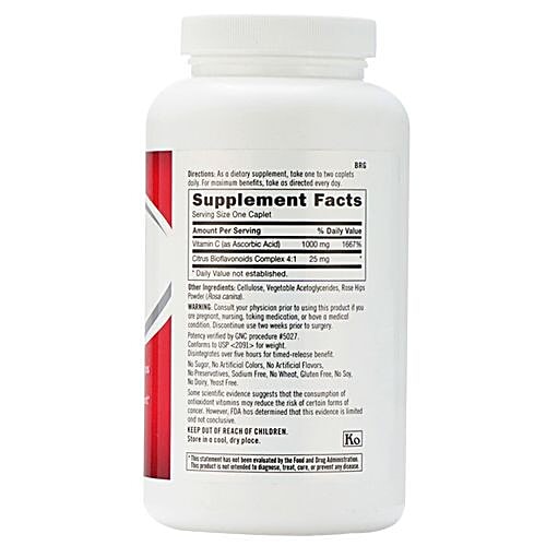 Buy GNC Dietary Supplement Vitamin C, TimedRelease, Vegetarian Online at Best Price bigbasket