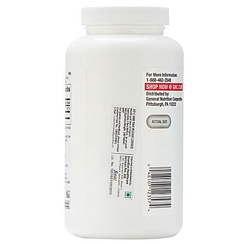 Buy GNC Dietary Supplement Vitamin C, TimedRelease, Vegetarian Online at Best Price bigbasket