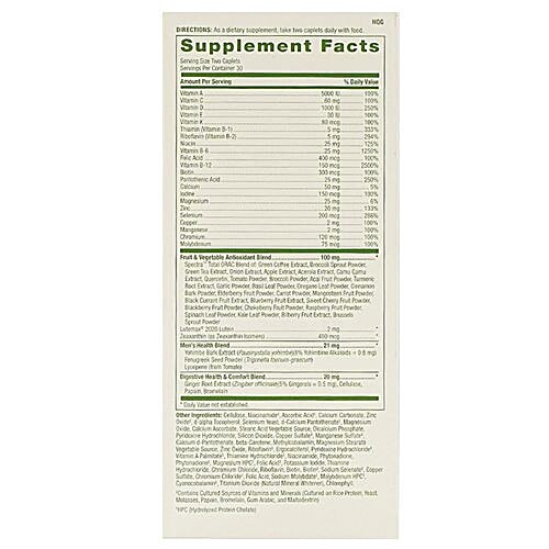 Buy GNC Dietary Supplement Multivitamin, Ultra Mega Green, For Men