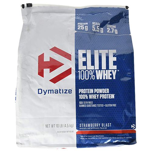 Buy Dymatize Whey Protein 100, Strawberry, Elite Online at Best