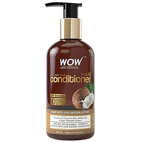 Buy Wow Skin Science Hair Conditioner Coconut Milk Online at Best