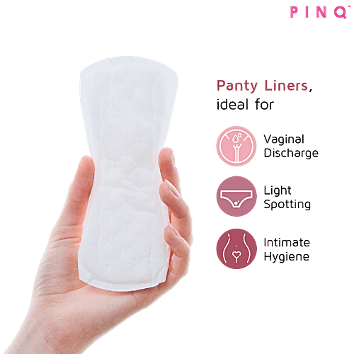 Buy PINQ Panty Liners Everyday, Box, Cotton Feel Online at Best Price