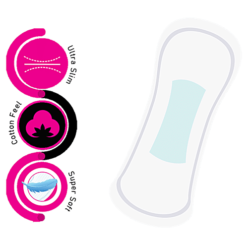 Buy PINQ Panty Liners Everyday, Box, Cotton Feel Online at Best Price