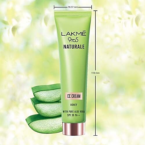 Buy Lakme Cream CC, 9 to 5 Naturale, SPF 30 PF++ Online at Best Price of Rs 399 bigbasket