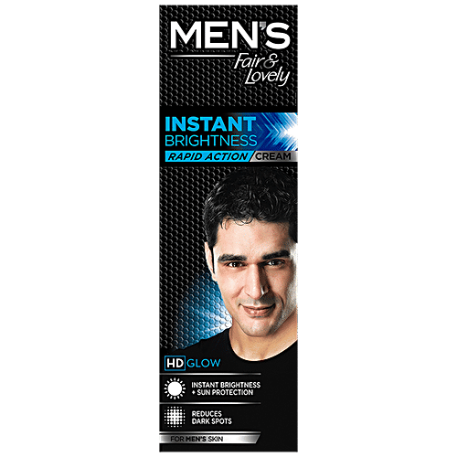 Fair & Lovely  Instant Brightness Cream 2X Sun Protection, 25 g  Does Not Contain Any Bleach or Bleaching Agents