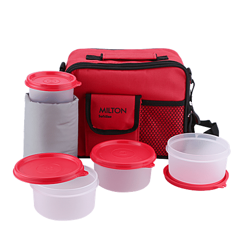 Buy Milton Combi Meal Plastic Lunch/Tiffin Box With Containers & Cover