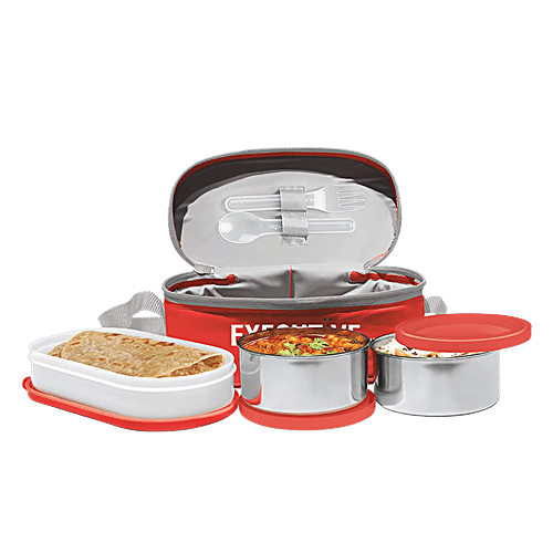 Buy Milton Executive Stainless Steel Lunch/Tiffin Box With Containers