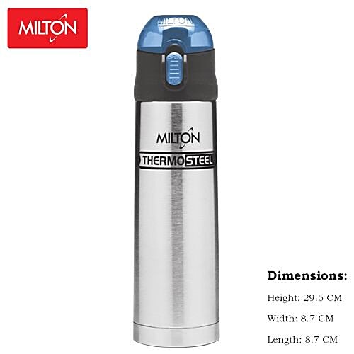 Milton Flask - Thermosteel, Insulated, Blue, Crown, 900 ml  