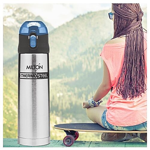 Milton Flask - Thermosteel, Insulated, Blue, Crown, 900 ml  