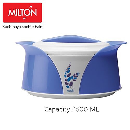Milton Casserole - Insulated, Plastic, Blue, Imperial, 1.5 L  
