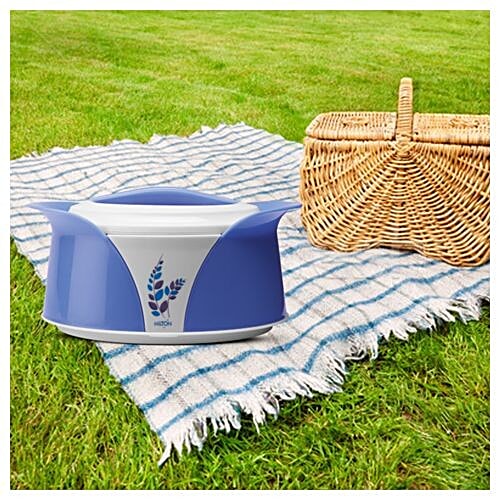 Milton Casserole - Insulated, Plastic, Blue, Imperial, 1.5 L  