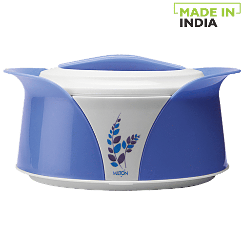 Milton Casserole - Insulated, Plastic, Blue, Imperial, 1.5 L  