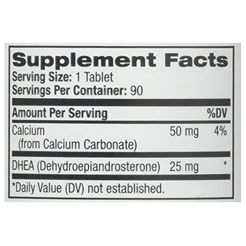 Natrol Tablets - DHEA, 25 mg, 90 pcs  