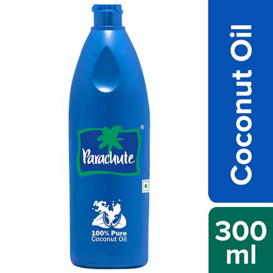 Parachute  Coconut Oil - 100% Pure, 300 ml Bottle