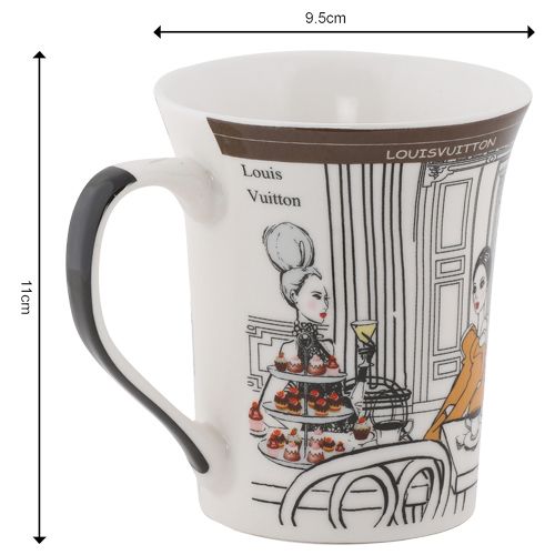Buy Rslee Coffee-Tea-Milk Mug - Women, Louis Vuitton, Print Online at Best Price - bigbasket