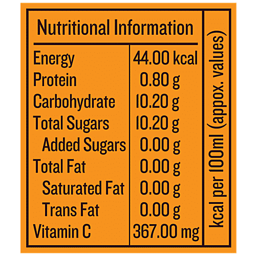 Good Juicery Orange Juice, 200 ml  No Added Sugar, No Preservatives