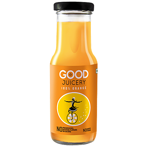 Good Juicery Orange Juice, 200 ml  No Added Sugar, No Preservatives