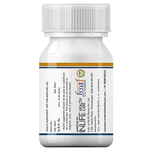 Buy Inlife Supplement Vitamin D3, Cholecalciferol, 5000 IU, Liquid Filled Online at Best Price