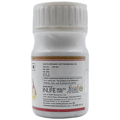 Buy INLIFE Supplement Vitamin D3, Cholecalciferol, 2000 IU, Liquid