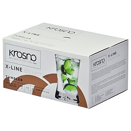Krosno - Europe Soft Drink Glass, 150 ml Set of 6 