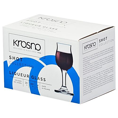 Buy Krosno Europe Liqueur Glass Online at Best Price of Rs 899