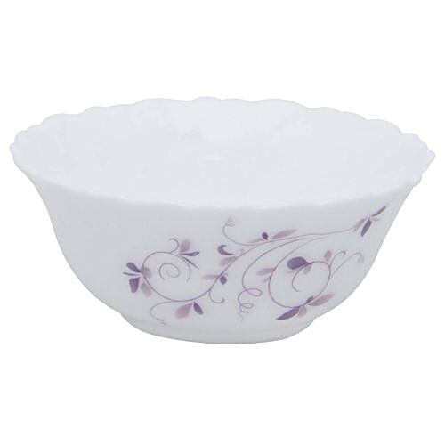 Laopala Diva Opalware Classique Dessert Set - Dazzle Purple, 7 pcs  Microwave Safe