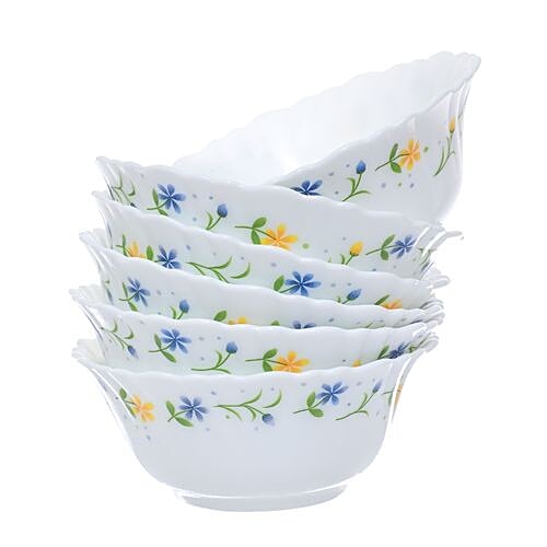 Buy Laopala Diva Opalware Classique Snack Bowl Set Twilight Bouquet