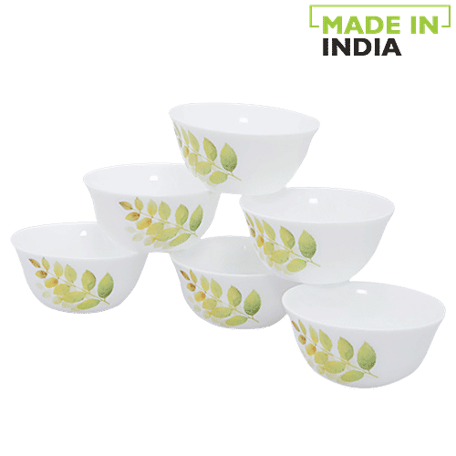 Buy Laopala Diva Opalware Ivory Soup Bowl Set Autumn Shadow Online at