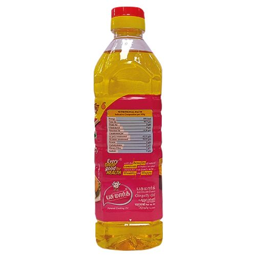 Pasumark Oil - Gingelly, 500 ml Pet Bottle Zero Trans Fat & Cholesterol