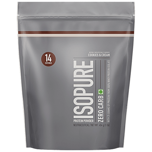 Buy Isopure Zero Carbs 100 Whey Protein Isolate Powder Cookies