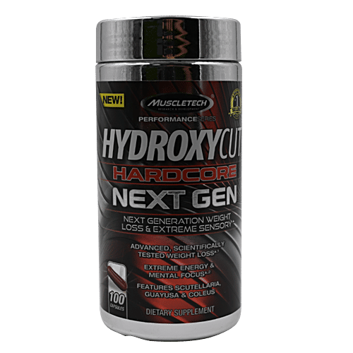 Muscletech Dietary Supplement - Performance Series, Hydroxycut Next Gen 100 Caps, 110 g  