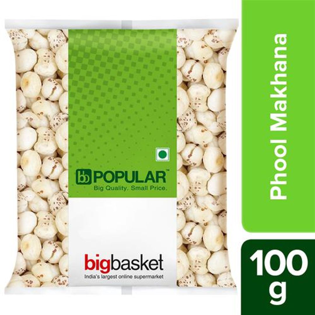 BB Popular Phool Makhana, 100 g Pouch