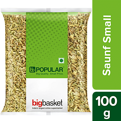 bb Popular Fennel/Saunf - Small, 100 g  