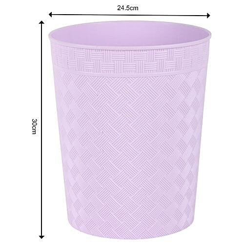 ChenYing Plastic Dustbin/Basket - Purple, BB 622 2, 11 L  
