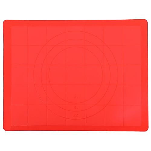 DP Silicone Cake/Bowl Size Measuring Mat - Red BB 143, 1 pc  