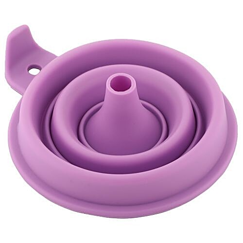 DP Silicone Collapsible Funnel - Purple BB 144 1, 1 pc  