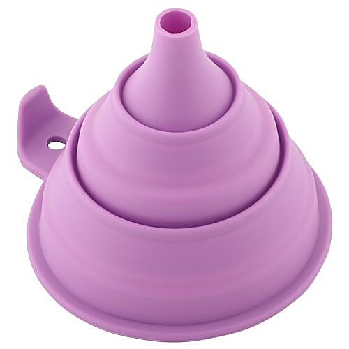 DP Silicone Collapsible Funnel - Purple BB 144 1, 1 pc  