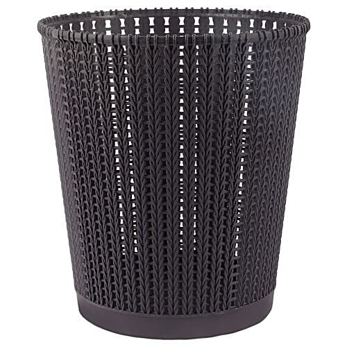 DP Plastic Dustbin/Basket - Dark Purple, BB 225, 10 L  