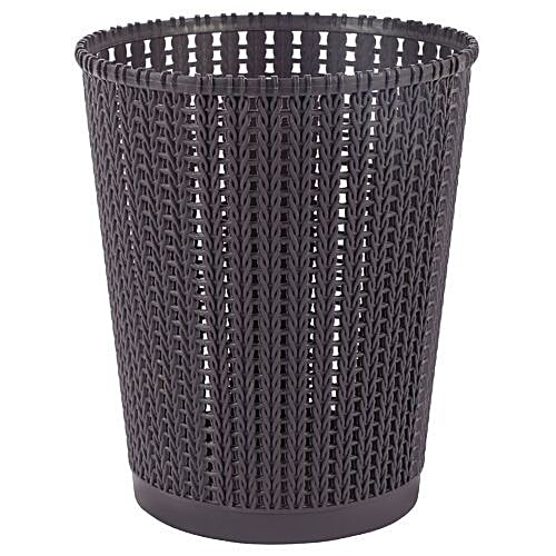 DP Plastic Dustbin/Basket - Dark Purple, BB 226, 6 L  