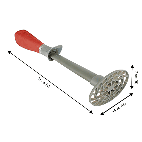 DP Red Silicone Vegetable Masher BB 106, 1 pc  