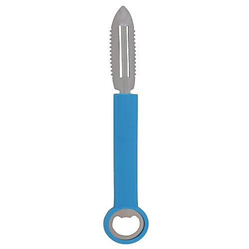 DP 3-in-1 Opener - Peeler - Corkscrew - Blue BB 628, 1 pc  
