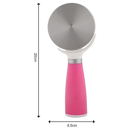 DP BB-638 3 Pizza Cutter - Pink, 20 cm x 8.5 cm, 1 pc  