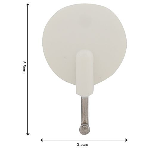 DP Wall Hook - White BB 751 1, 2 pcs  