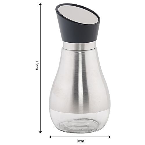 DP SS & Glass Oil/Vinegar Holder/Pourer - BB537, 1 pc  
