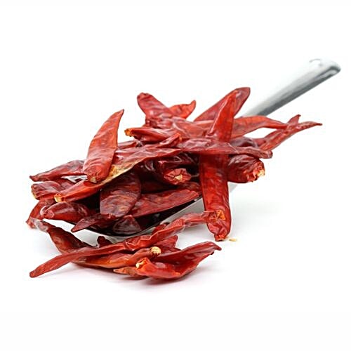 Institutional Guntur Chilly - Stemless, 10 kg  