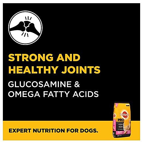 Pedigree Dry Dog Food - PRO, Expert Nutrition for Large Breed Puppy, 3-24 months, 10 kg  